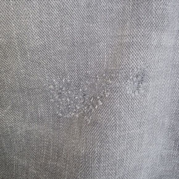 True Religion men's Geno Cut-Off gray denim shorts size 40 - Picture 3 of 11